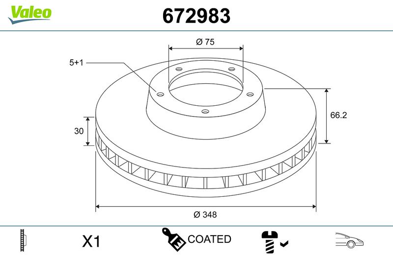 34106898723VL 672983 Brake Disc