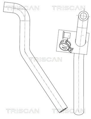 32411093460TS 8516 11019 Hydraulic Hose, steering