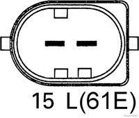 12317508054HB 12317508054 12 31 7 508 054 7508054 32468015 BMW X5 (E53) -  Alternator