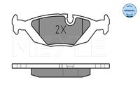 34211159273M 34211159273 34 21 1 159 273 1159273 025 206 7516  Brake Pad Set, disc brake