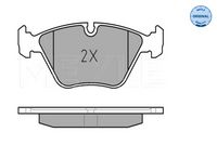 34111162535M 34111162535 34 11 1 162 535 1162535 025 209 6820 BMW E32 -  Brake Pad Set, disc brake