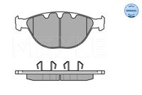 34116763652M1 34116763652 34 11 6 763 652 6763652 025 237 9120 BMW E66 -  Brake Pad Set, disc brake
