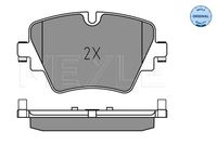 34116890553M1 34116890553 34 11 6 890 553 6890553 025 256 1718  Brake Pad Set, disc brake