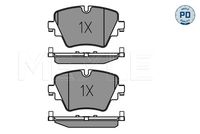 34106888777M2 34106888777 34 10 6 888 777 6888777 025 256 1718/PD BMW G28 -  Brake Pad Set, disc brake
