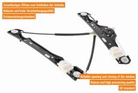 51332990386V 51332990386 51 33 2 990 386 2990386 V20-4308  Window Regulator